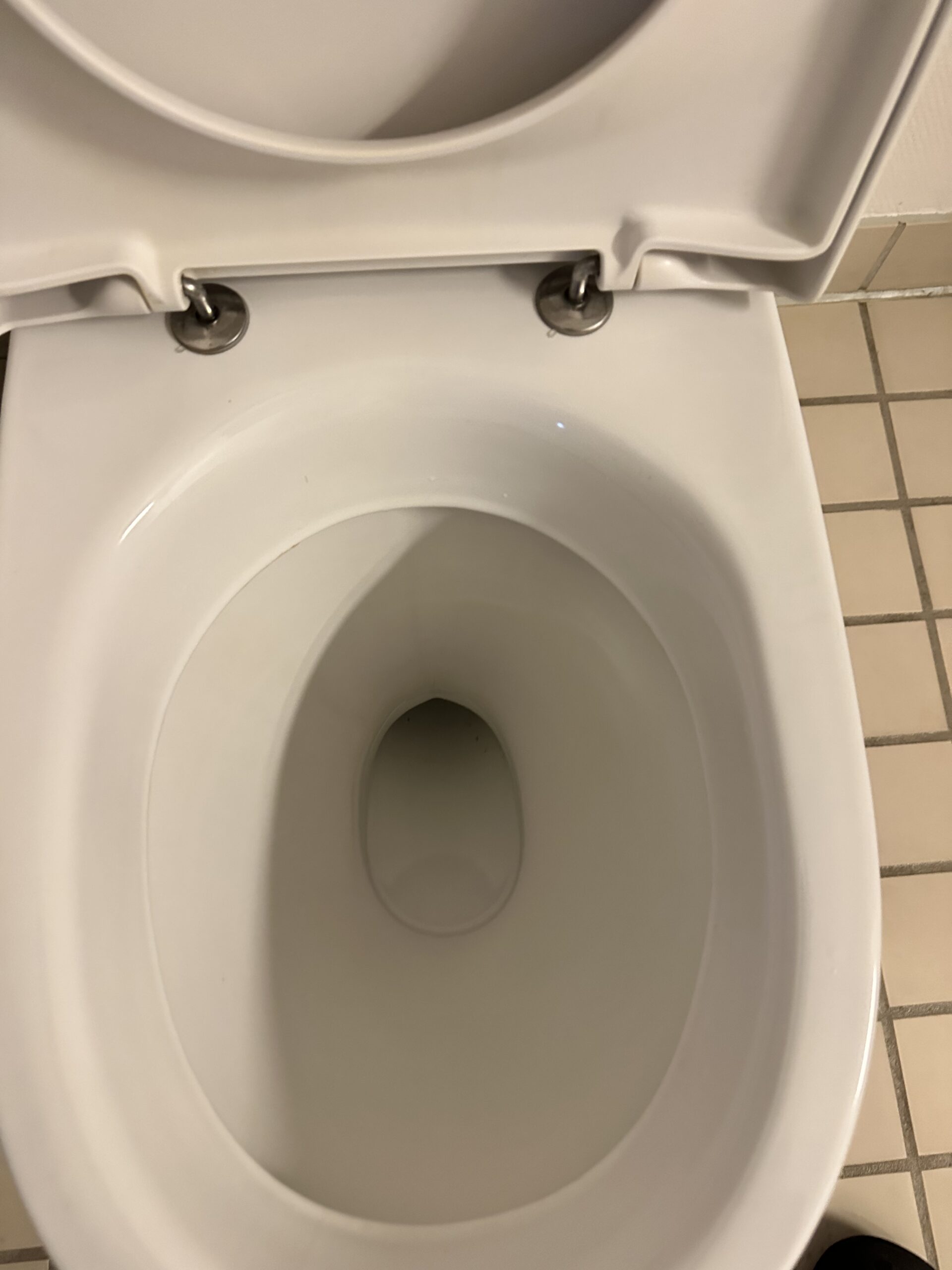 Badeværelse efter rengøring